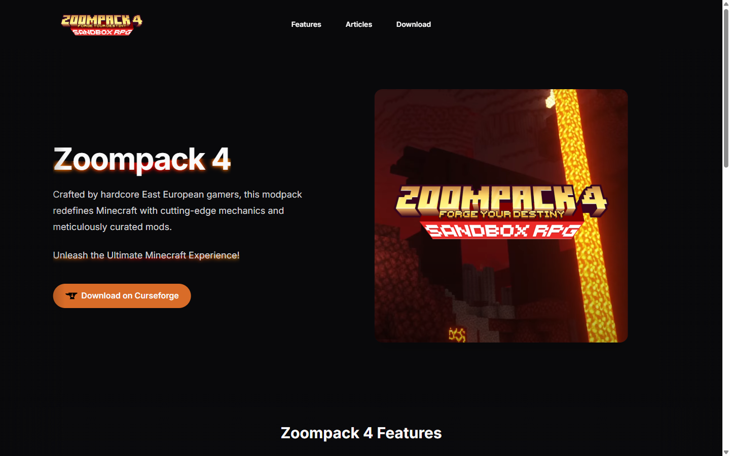 Screenshot of Zoompack 4